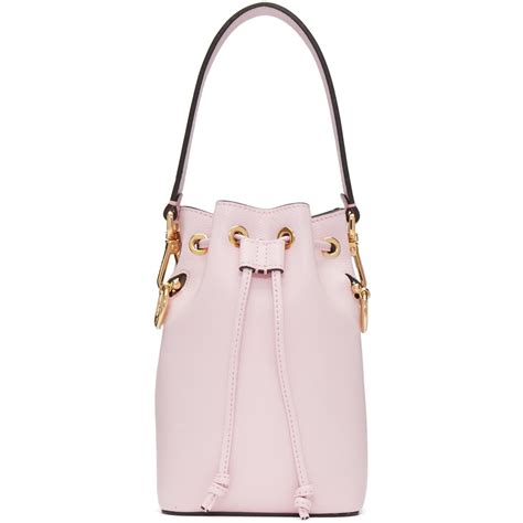 pink and brown fendi bag|pink bucket handbags.